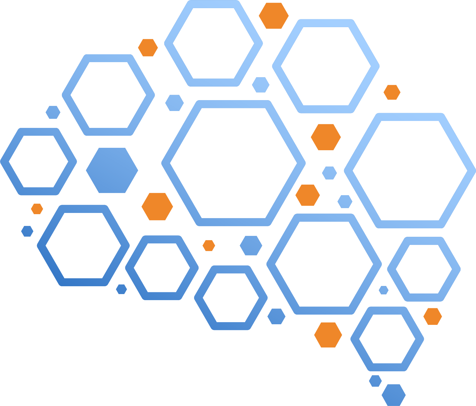 Abstract illustration of an AI-powered digital brain representing CyberHeed's intelligent compliance platform